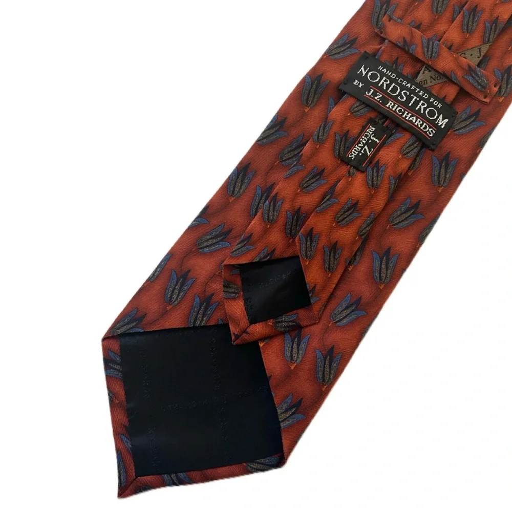 Nordstrom By J.Z Richards Hand Made 100% Silk Men’s Neck Tie Made‎ In USA